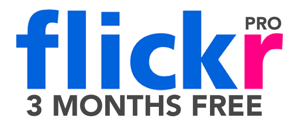 Flickr Pro - 3 Months Free