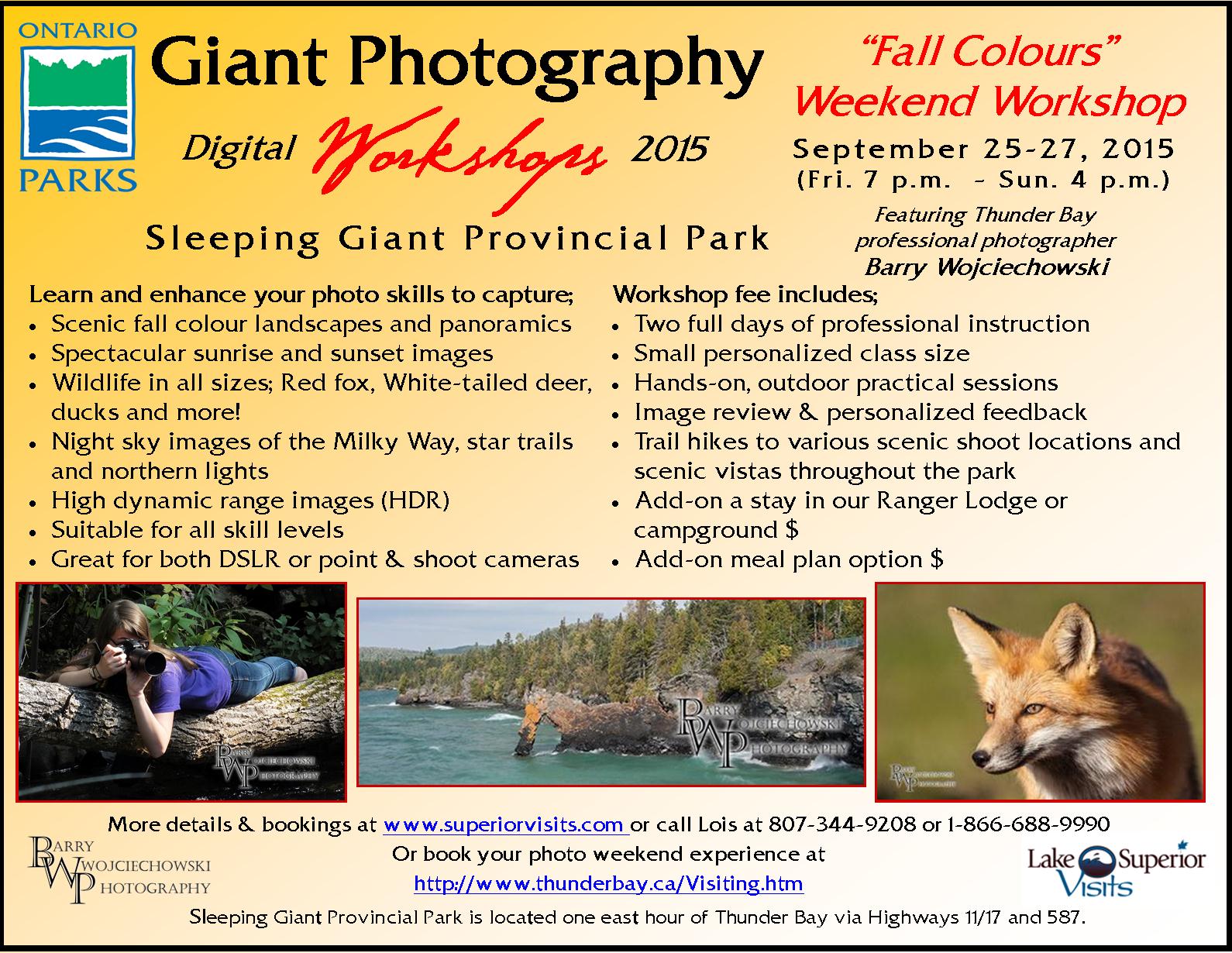 Giant Digital Photography Workshops